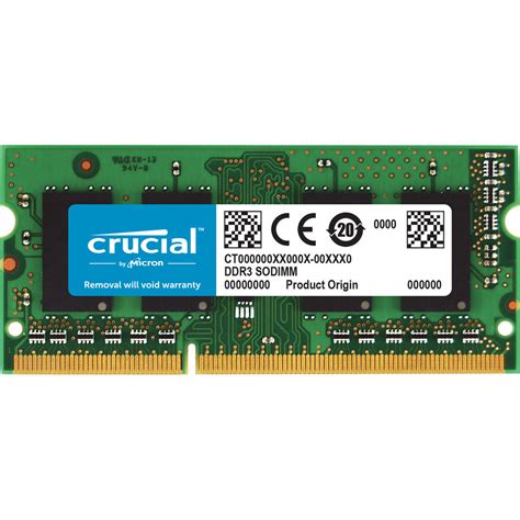 crucial ddr3l 1600 sodimm